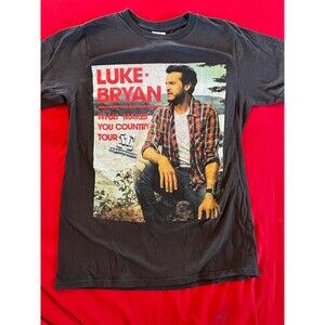 Men’s size small Luke Bryan t shirt what makes you country tour 2018 merch tee S